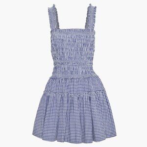 Hill House Home The Azalea Mini Nap Dress - Navy Gingham Size SNavy Gingham / S